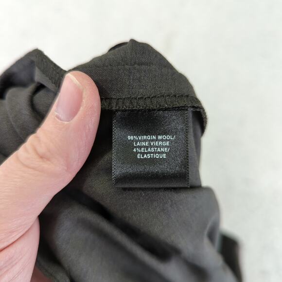 Lafayette 148 Slim Trouser Dress Pants Womens 8 Wool Stretch Career Professional - Picture 8 of 9